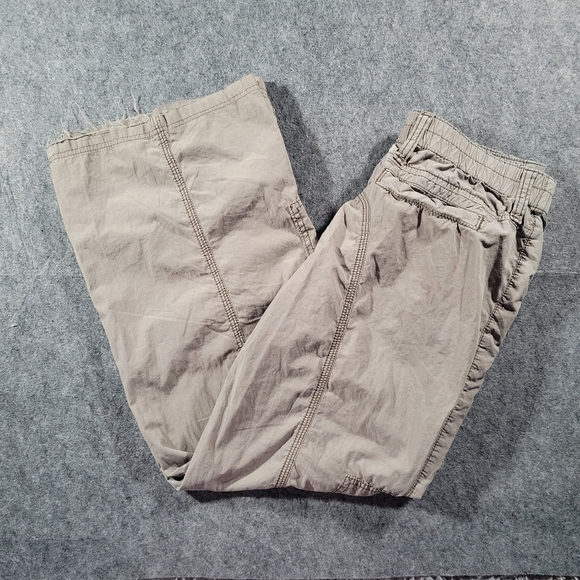 BDG Urban Outfitters | Women Y2K Cargo Pants Brown S Neutral Pocket Wide Leg - Picture 1 of 9